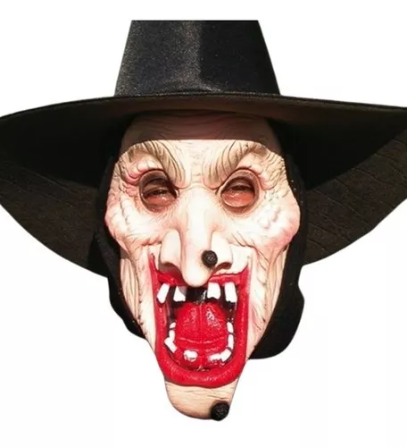 Máscara Óculos Halloween de Bruxa Colorido Para Festa