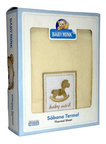 Sabana Termal Para Bebés Baby Mink®  Varios Colores