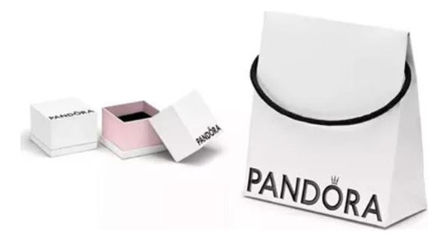 Pandora Pulsera De Cadena Timeless Cubana Pavé Original Plateado 16 Cm 16 Cm