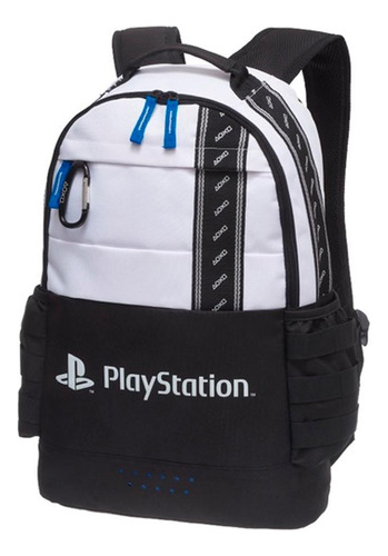Mochila Playstation G de doble espalda blanca - Pacífico