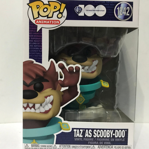 Funko Pop Anime Warner Bros 100 Taz As Scooby-doo