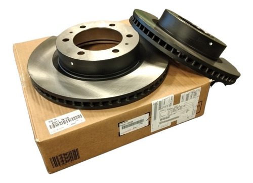 Imagen 1 de 8 de Discos De Freno Delanteros Originales Toyota Hilux 2016/19