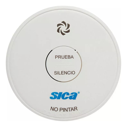 Detector De Humo Bateria 9v Alarma Sonora Sensor Sica