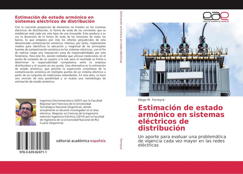 Libro: Estimación De Estado Armónico En Sistemas Eléctricos