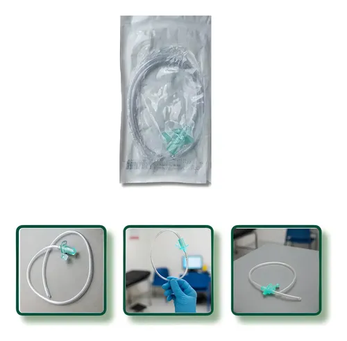 Sonda Uretral Mark Med Tamanho 12 PVC 200 Unidades Ponta Arredondada