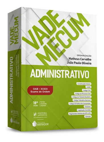 Vade Mecum Administrativo 18ª Edição (2021)