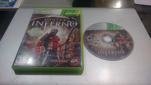 Dante Inferno Completo Para Xbox 360,excelente Titulo,checal