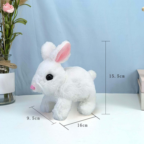 Juguete De Peluche Interactivo De Conejo Electrónico Para