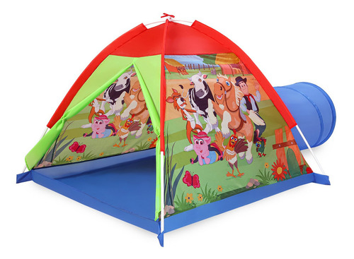 La Granja De Zenón Carpa Con Tunel 60 El Reino Infantil