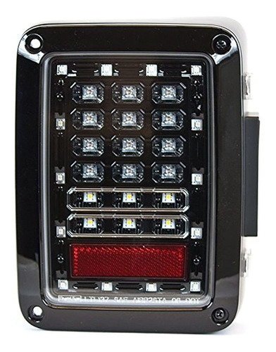 Ipcw Ledt-jeep Wrangler Led Taillight Con Negro