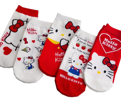 Par Calcetines Sanrio Hello Kitty Kawaii