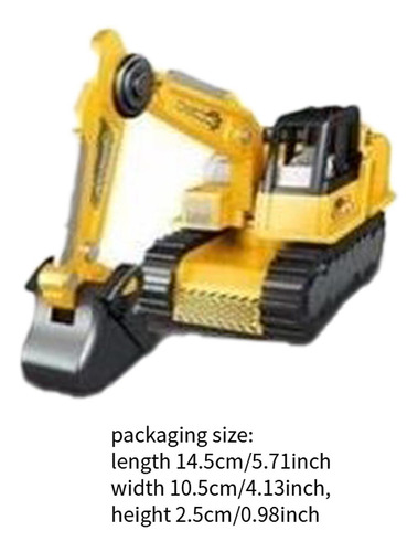4pcs Vehículos De Construcción Kit De Construcción De