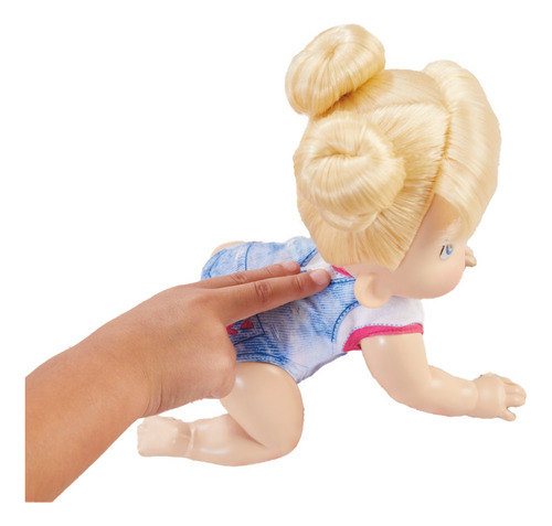 Baby Alive Harper Hugs Set Muñeca Electrónica Pelo Rubio