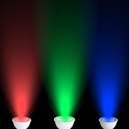 Bulbo Led Tumupsm Rgb Mr16, Bulbo Mr16 Mr16 Mr16 De Color 50