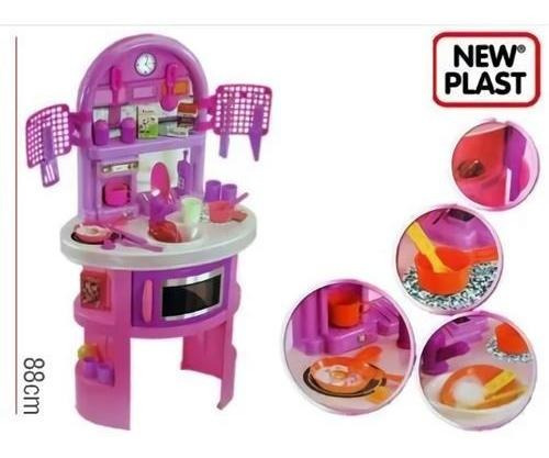Imagen 4 de 10 de Juguete Mi Primer Cocina New Plast Original Con Accesorios
