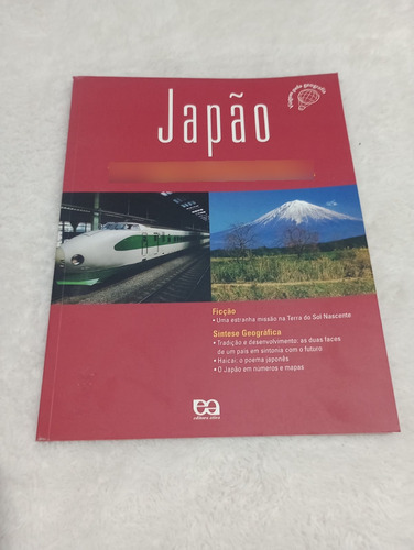 Livro Japão - João Osvaldo Rodrigues Nunes E Manira Mie Okimoto Nunes - Editora Ática (Usado)