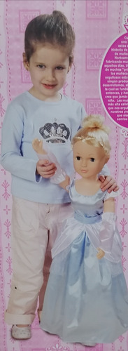 Muñeca Tamaño Real Princesa Real 70 Cm.