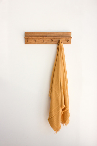 Perchero Pared Jano T Estante Madera Nordico Kikely