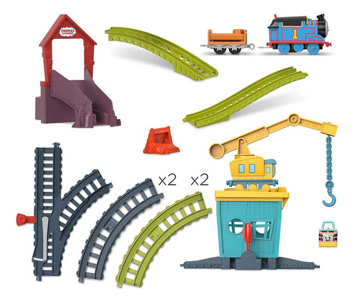 Thomas And Friends Pista De Juguete Carly Y Sandy - Mattel