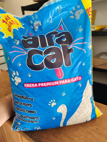 Arena Sanitaria Fresca Alfa Cat 24 Kg - Arcilla Natural