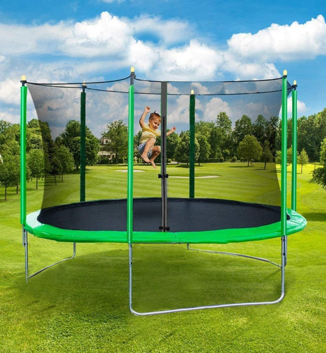 Imagen 2 de 6 de Trampolín Brincolín De 8 Pies 2.43m Diametro Envio Gratis