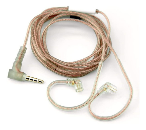 Cable Mejorado Para Auricular 2 Pine 0.030 In Desmontable Kz