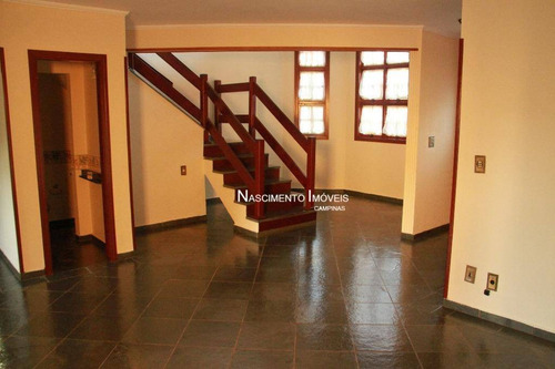 Casa Com 4 Dormitórios À Venda, 284 M² Por R$ 850.000,00 - Cidade Universitária - Campinas/sp - Ca0272