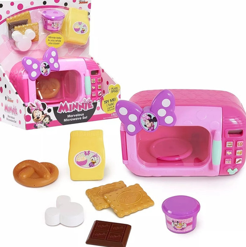 Microhondas Minnie Marvelous Microwave Set Disney Junior 586