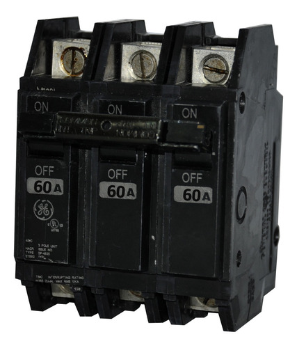 Breaker Superficial De 3 X 60 Amp General Electric