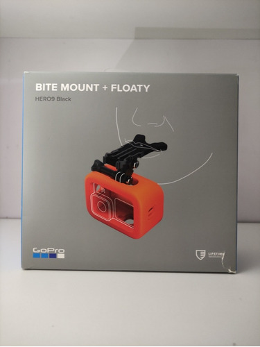 Bite Mount + Floaty Gopro 9 / 10 Original Nuevo