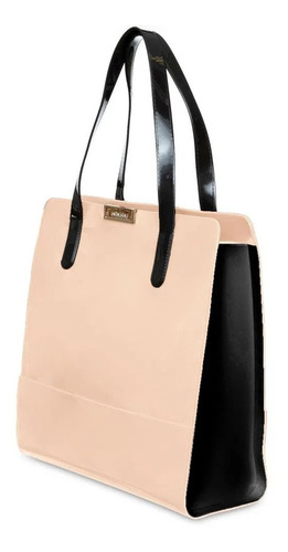 Bolsa Petite Jolie Dots Shopper Grande Mono E Bicolor