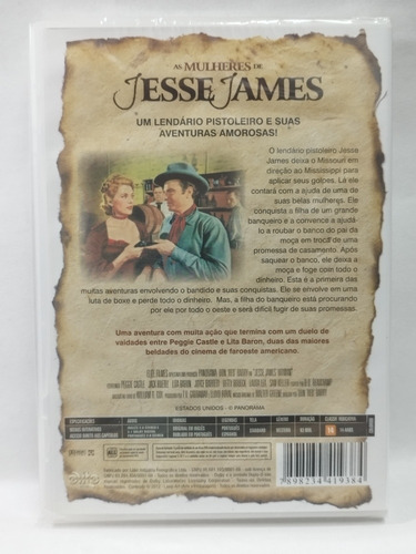 Dvd As Mulheres De Jesse James