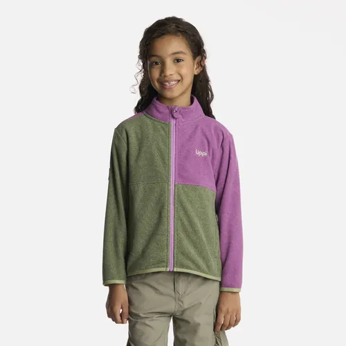 Polerón Niña Stripes Nano-f Full Zip Jade Lippi