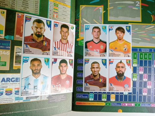Album De Fuguritas Copa América Brasil 2019 Sin Uso