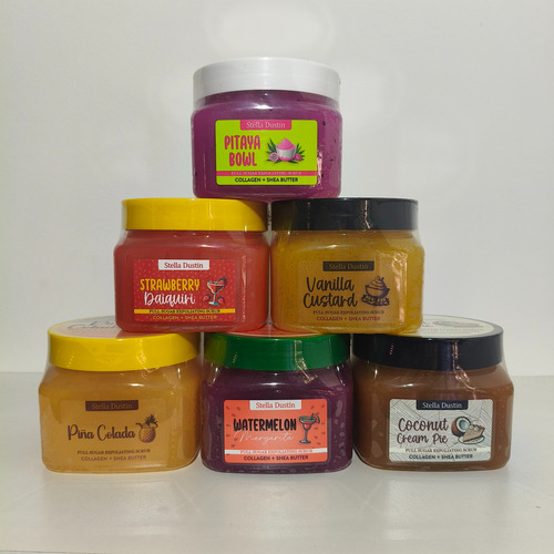 Exfoliante Corporal Full Sugar Stella Dustin Piña Colada