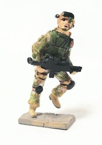 Miniatura Plomo Diecast 54 Mm, Soldado Del Futuro, Italia