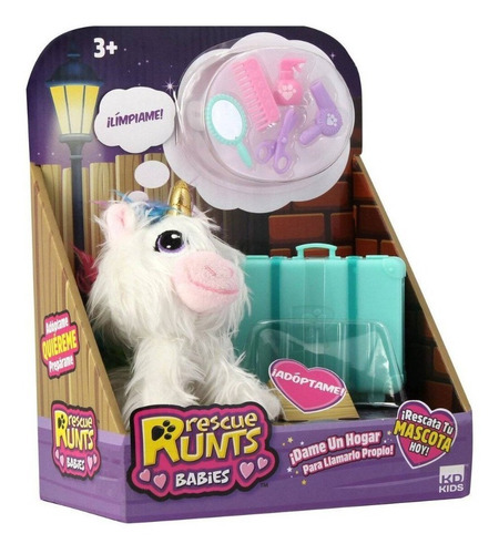 Rescue Runts Babies - Unicornio Plush