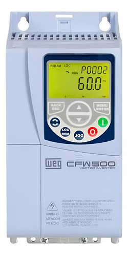 Inversor De Frequência Weg Cfw500 5cv Trifásico 16a