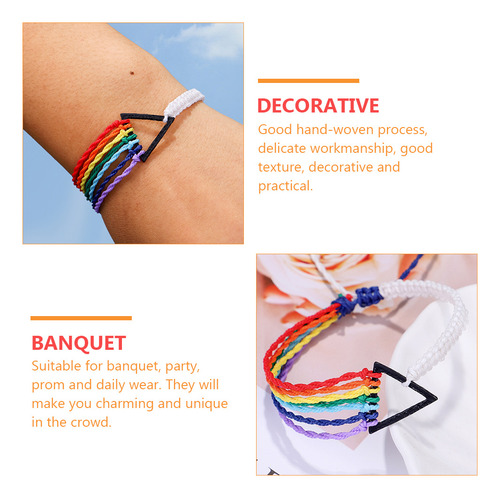 Pulsera De Cadena De Joyería Unisex De Moda Trenzada Hecha A