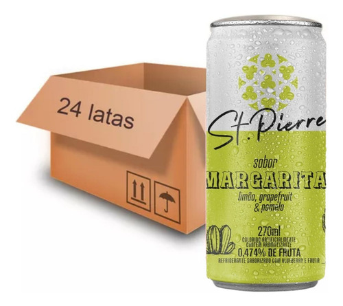 Agua Ton Margarita St Pierre 270ml C/24