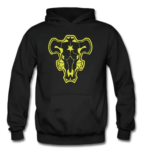 Polerón Black Clover Logo Anime / Toros Negros