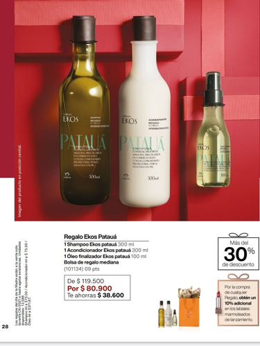 Productos Natura - L a $5