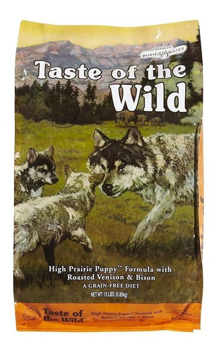 Imagen 1 de 1 de Taste Of The Wild High Prairie Puppy Bisonte 6.3 Kg (14 Lb)