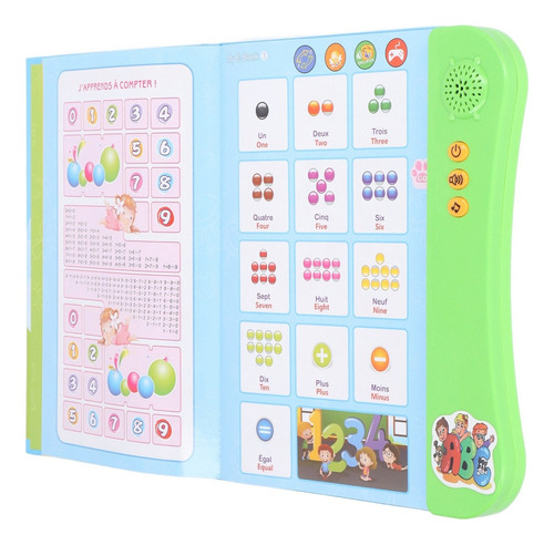 Libro Interactivo Para Niños Pequeños Francés Inglés Sonido