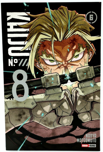 Kaiju N° 8, De Naoya Matsumoto. Serie Kaiju N° 8, Vol. 6. Editorial Panini, Tapa Blanda En Español, 2023