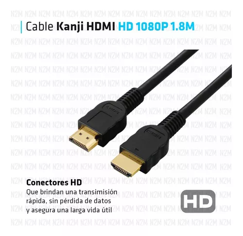 Cable Hdmi Premium 1.8 Metros Ps3 Ps4 Xbox Pc 1080p 4k Gamer