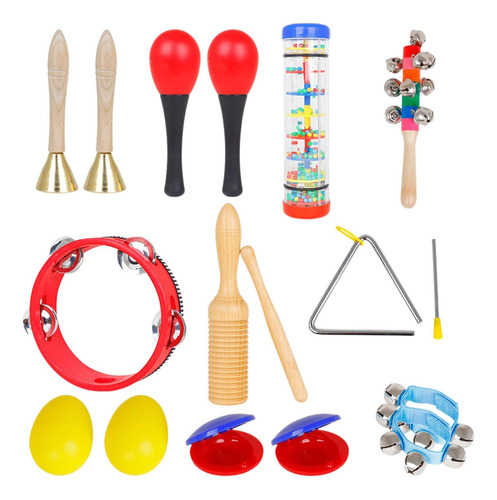 Kits De Percusión Para Niños, Juguetes Montessori De