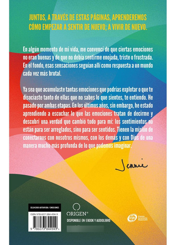 Ordena Tus Emociones Por Jennie Allen En Español Original ,,