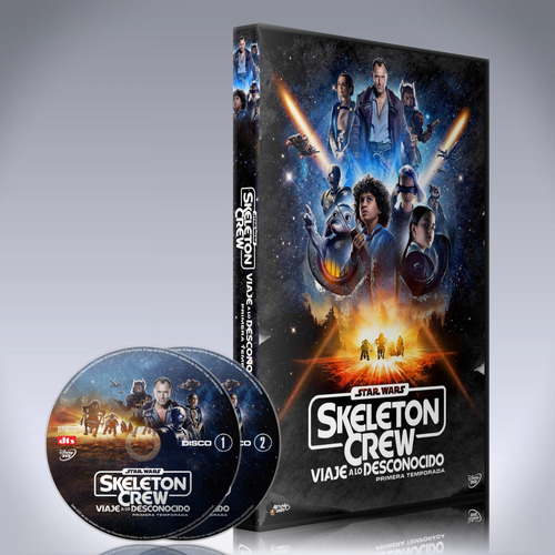 Star Wars Skeleton Crew Temporada 1 Dvd Latino/ingles