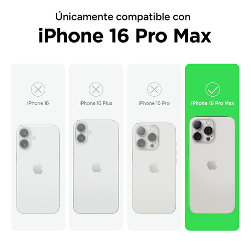 Kit X3 Vidrio Templado 9h Resistente Para Iphone 16 Pro Max